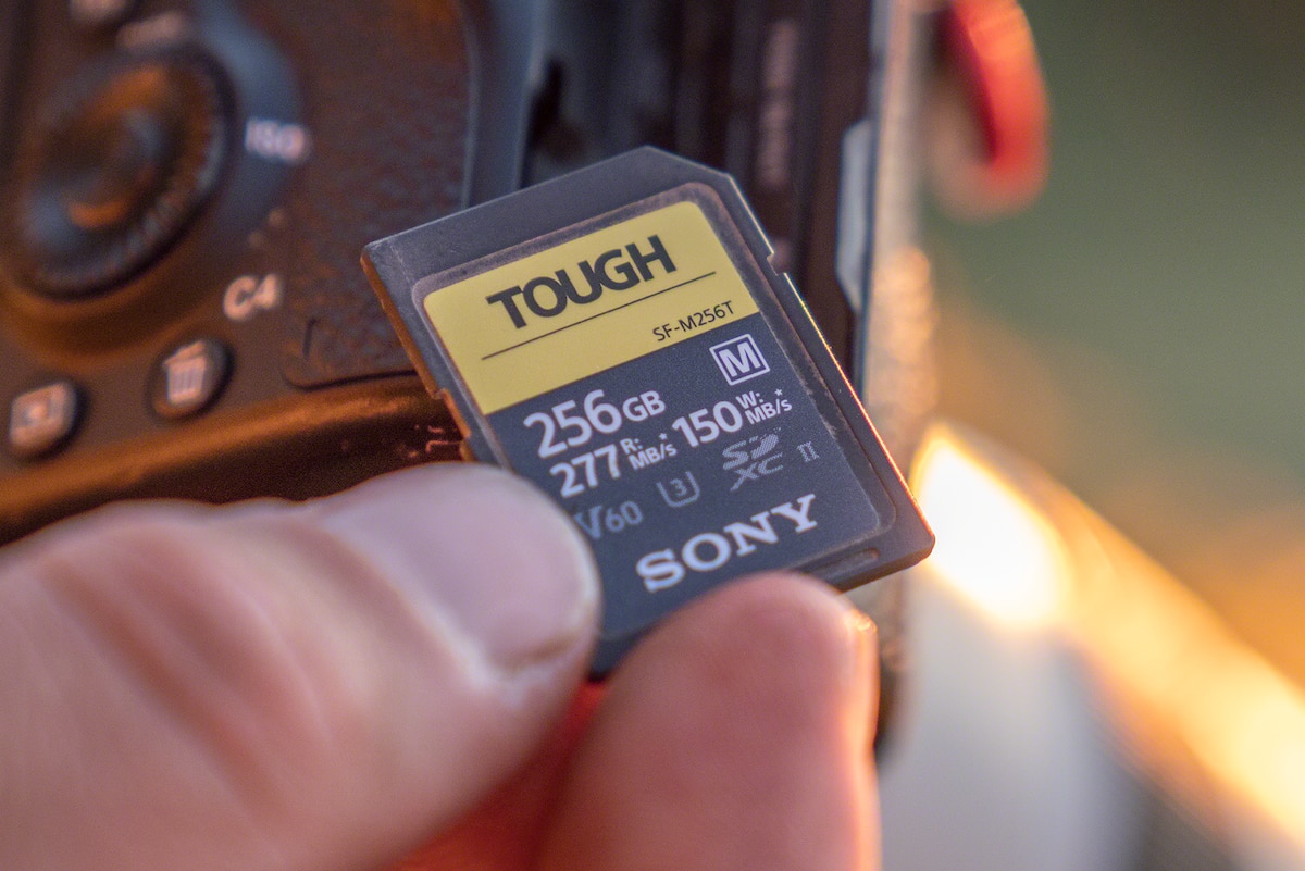 Serie SF-M con especificación TOUGH | Tarjeta SD | Sony Panama