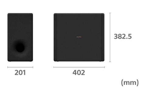Subwoofer inalámbrico SA-SW3 | Sony Panama