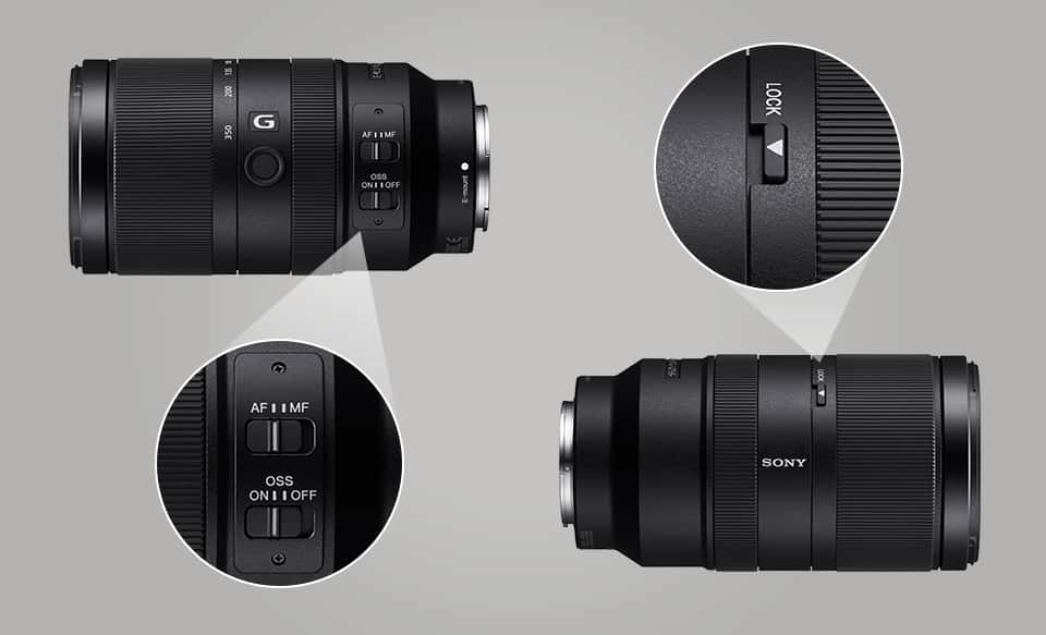 E 70-350mm F4.5-6.3 G OSS | SEL70350G | Sony Panama
