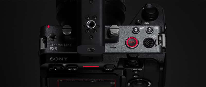 Cámara Sony FX3 | Cámara Cinema Line full-frame | Sony Panama