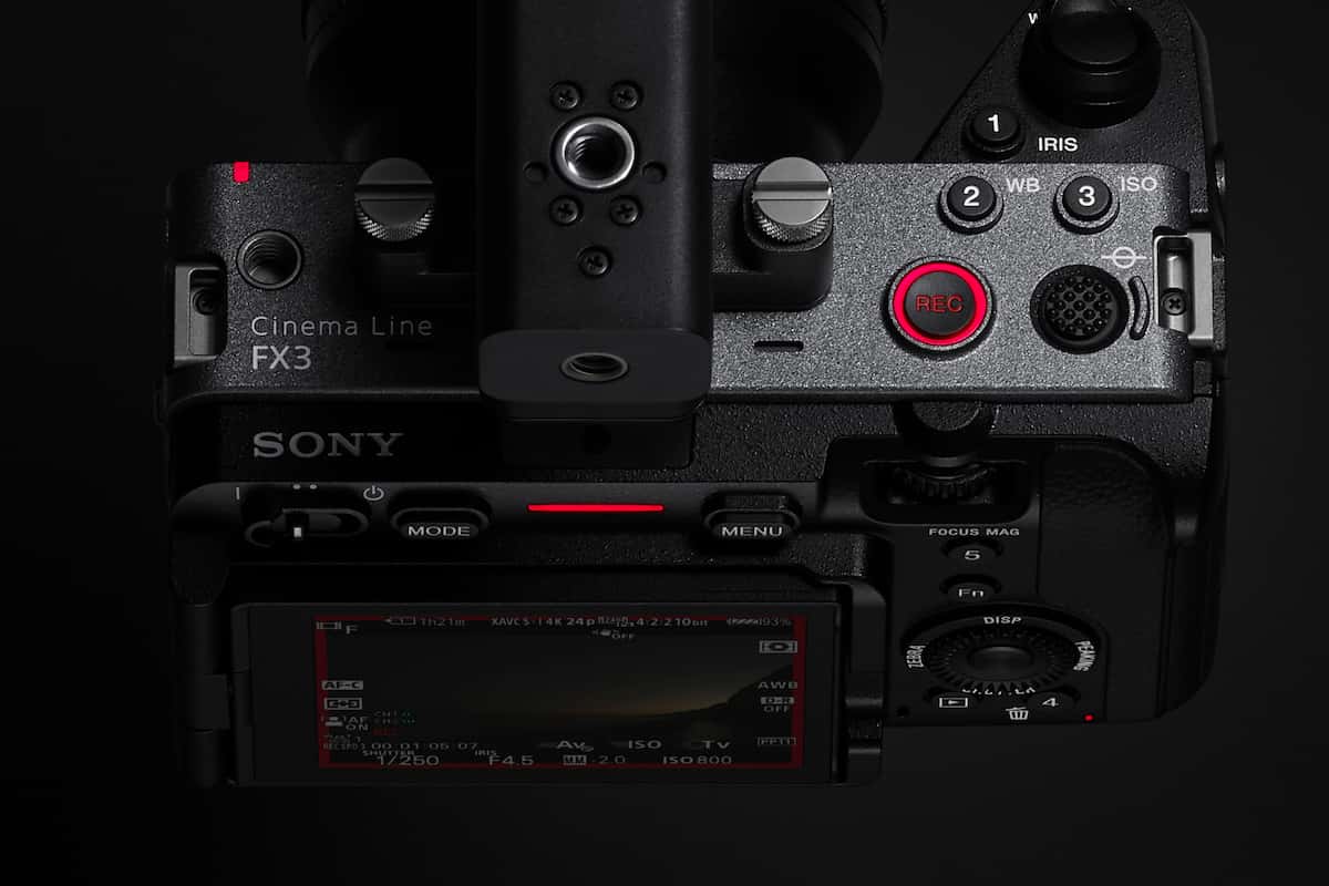 Cámara Sony FX3 | Cámara Cinema Line full-frame | Sony Panama