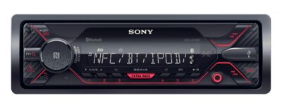 Reproductor de CD y estéreo para auto de un DIN y Bluetooth® doble